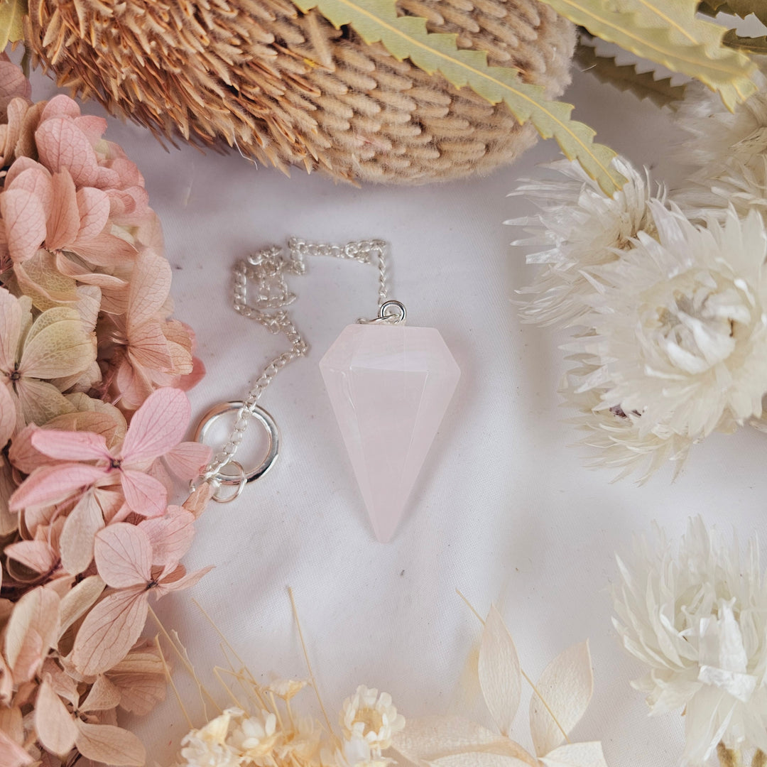 Mangano Calcite Pendulum