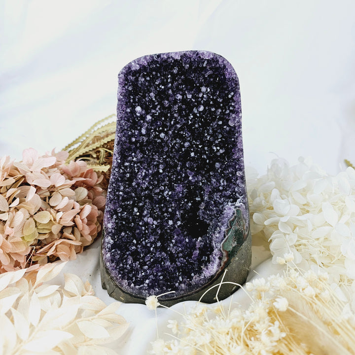 Amethyst Cut Base Cluster