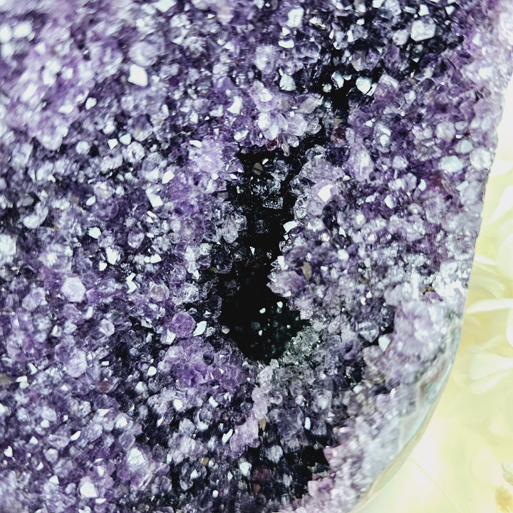 Amethyst Cut Base Cluster