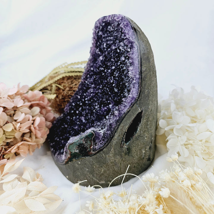 Amethyst Cut Base Cluster