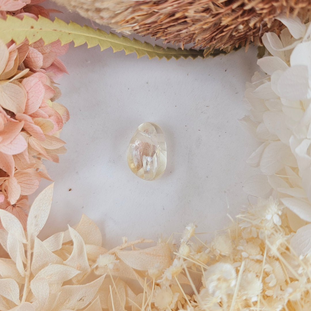 Citrine Tumbled Pendant