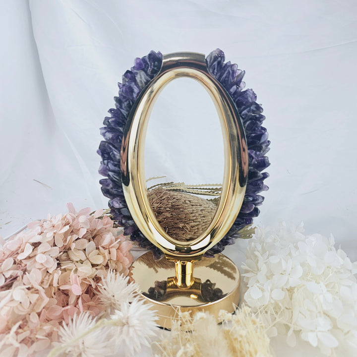 Amethyst Aphrodite Lamp