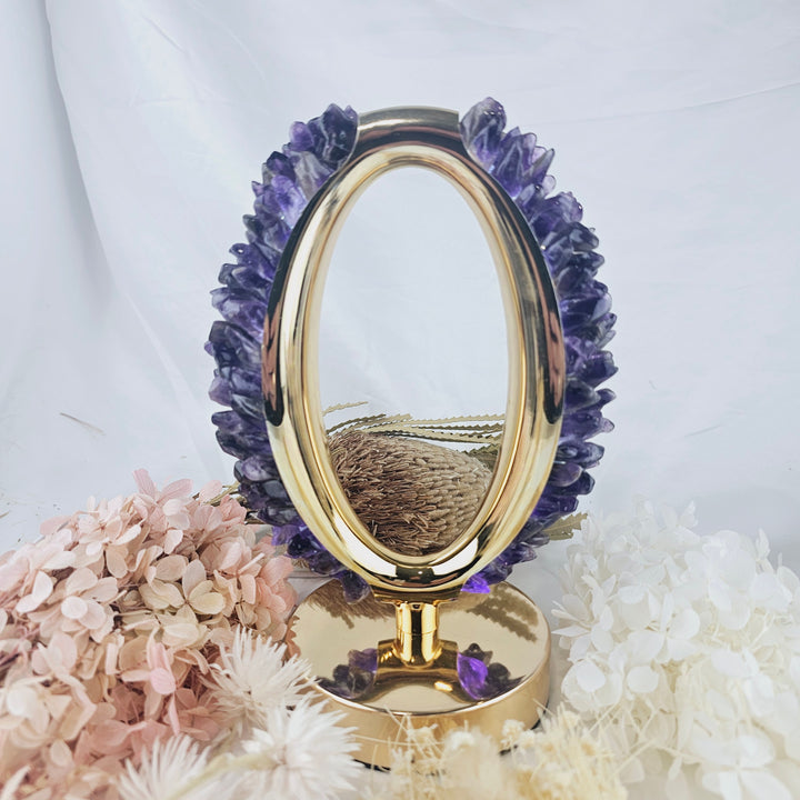 Amethyst Aphrodite Lamp