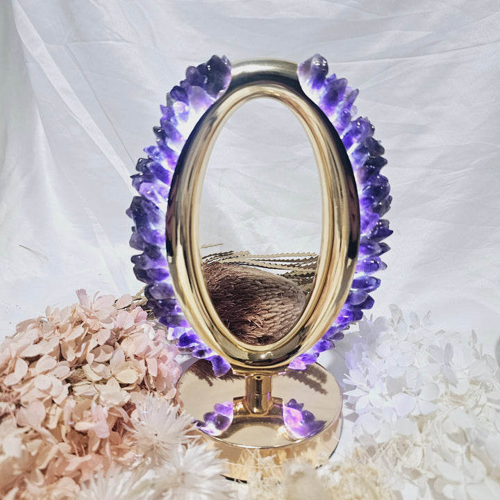 Amethyst Aphrodite Lamp