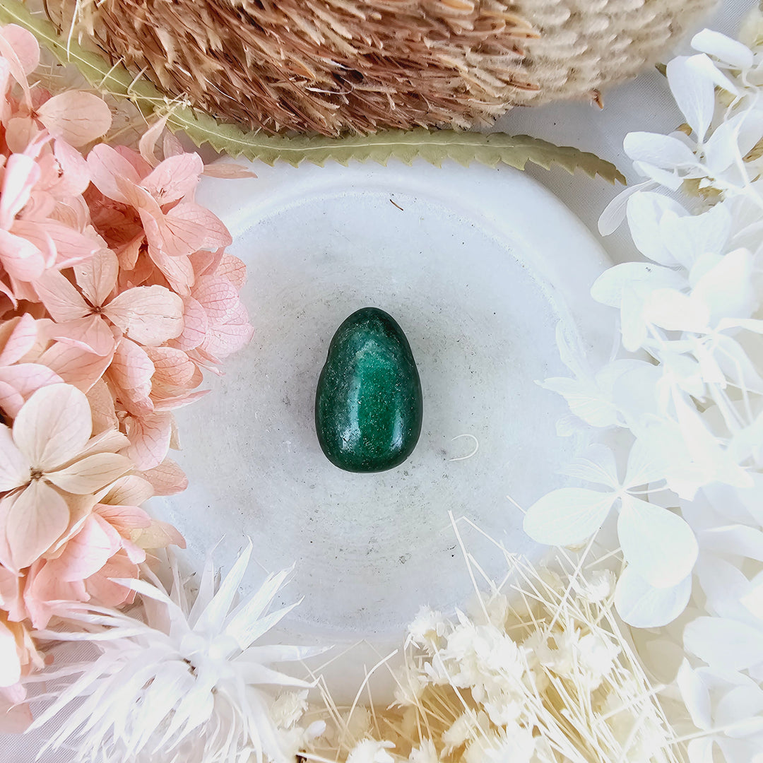 Fuchsite Tumbled Pendant