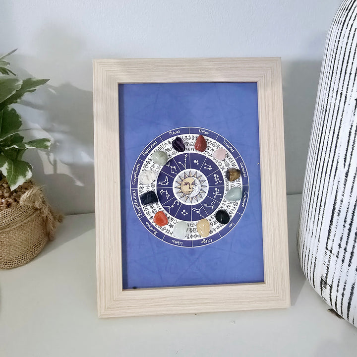 Zodiac Crystal Picture Frame