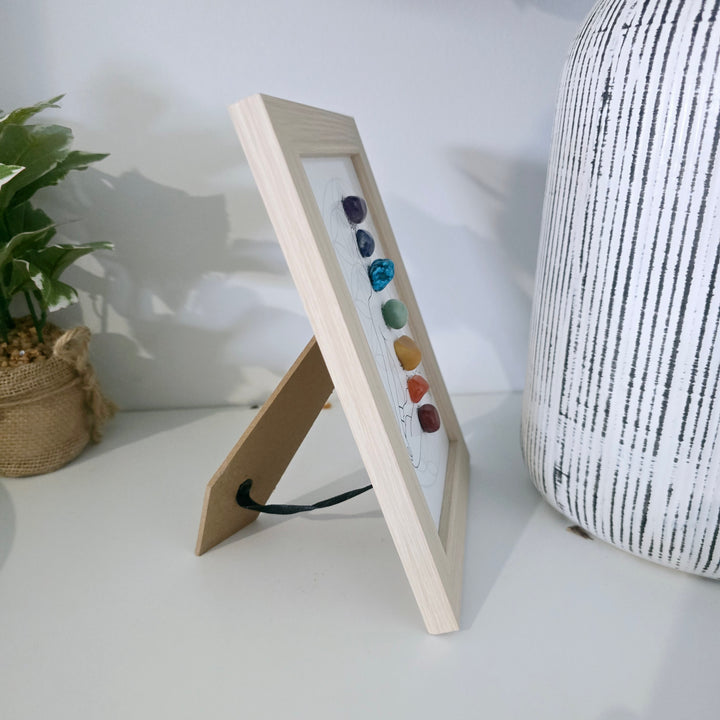 Chakra Crystal Meditation Picture Frame