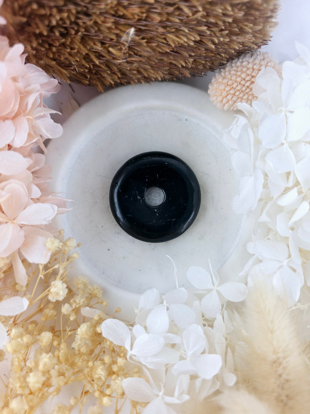 Shungite Donut Pendant Large