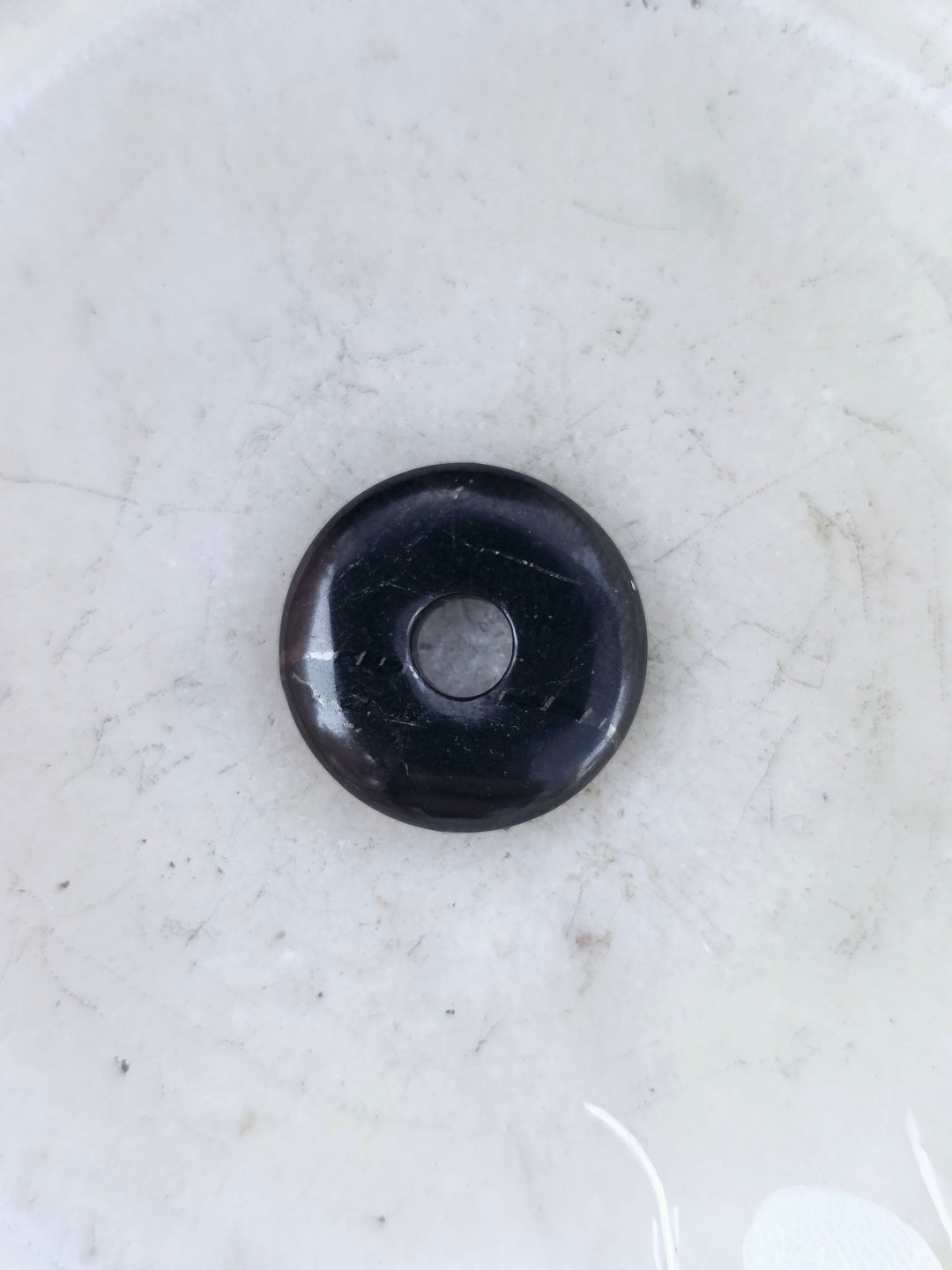 Shungite Donut Pendant Extra Small