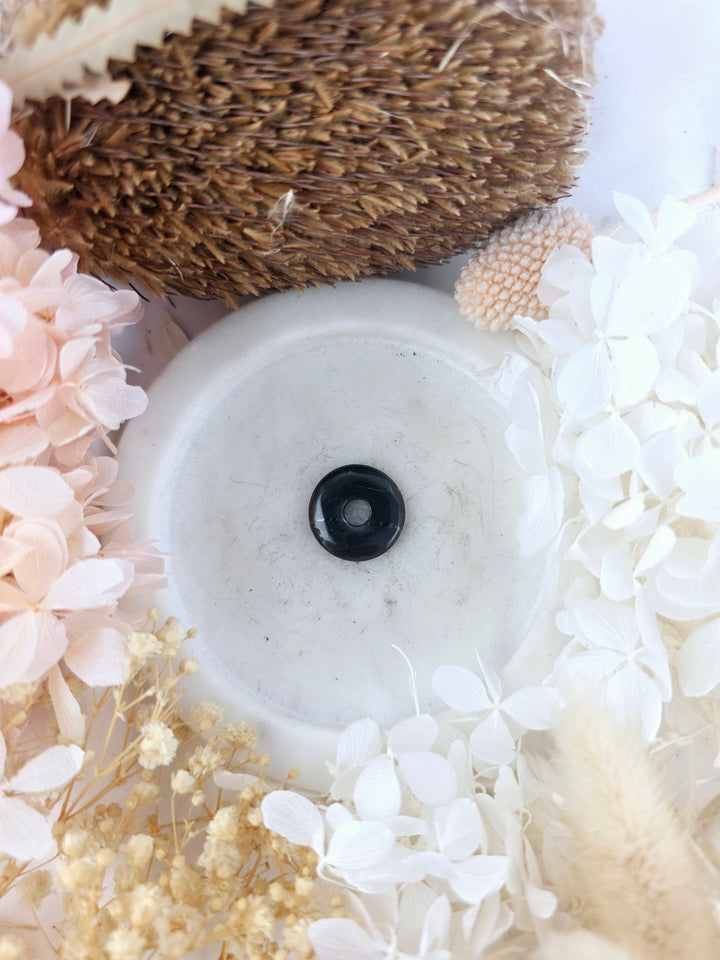 Shungite Donut Pendant Extra Small