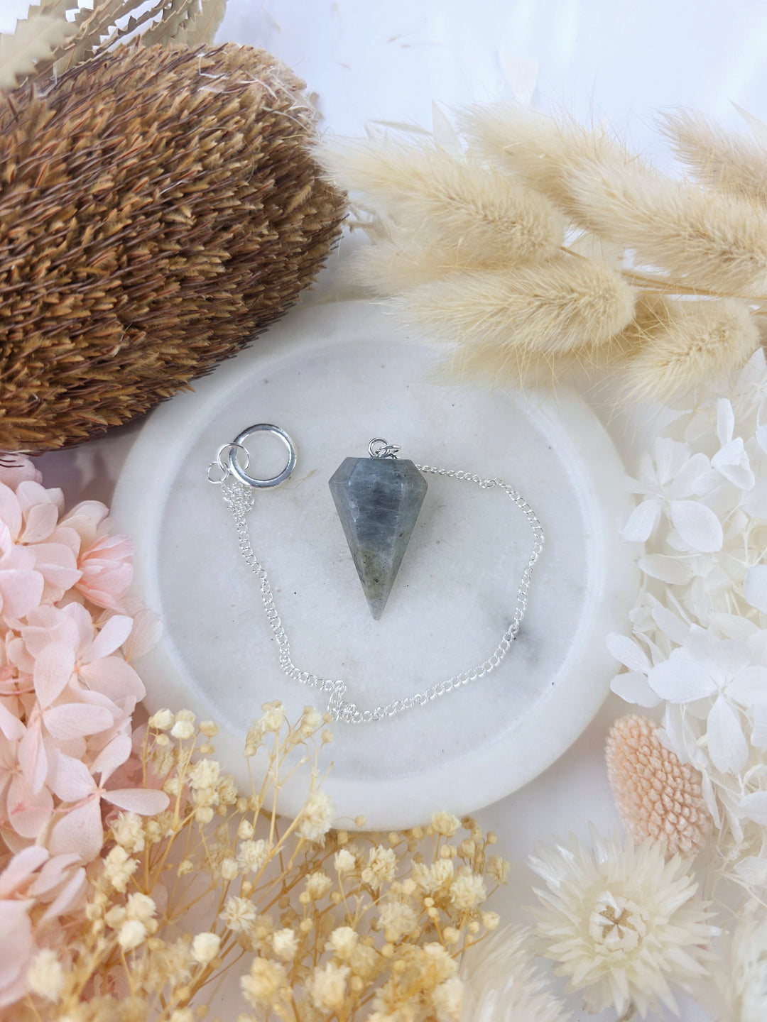 Labradorite Pendulum