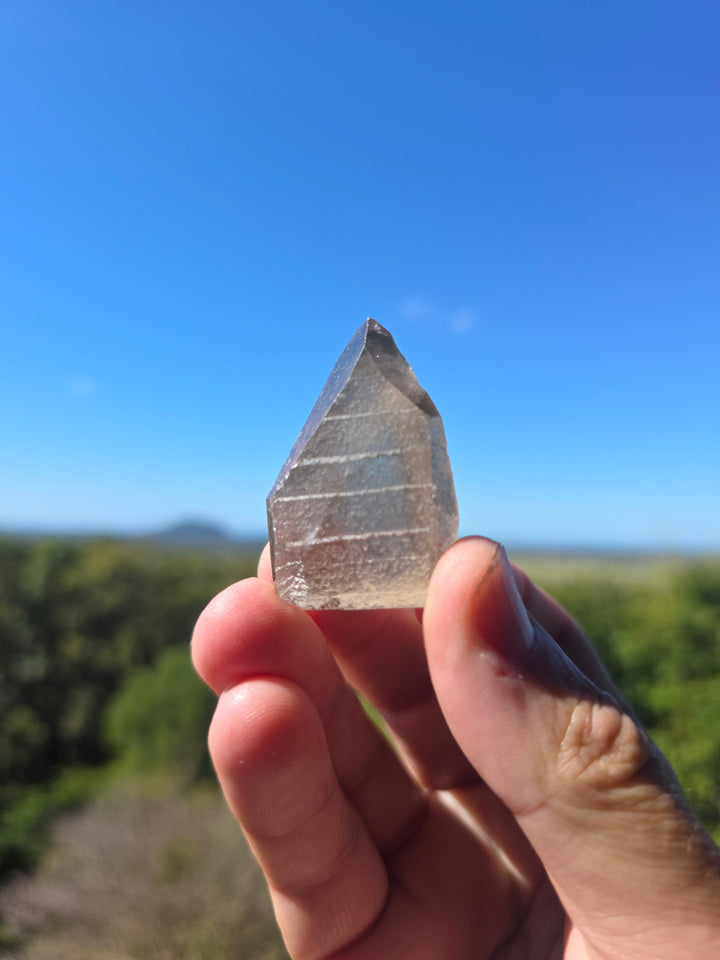 Lemurian Smoky Quartz Tower