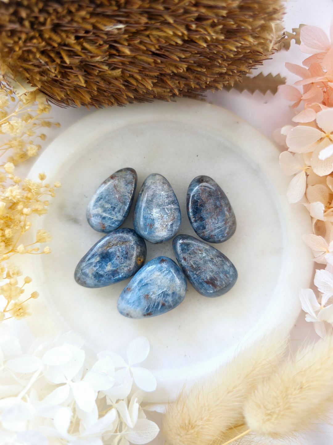 Blue Kyanite Tumbled Pendant