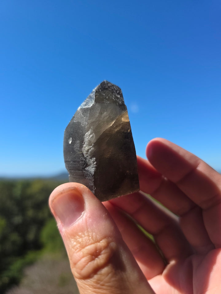 Lemurian Smoky Quartz Tower