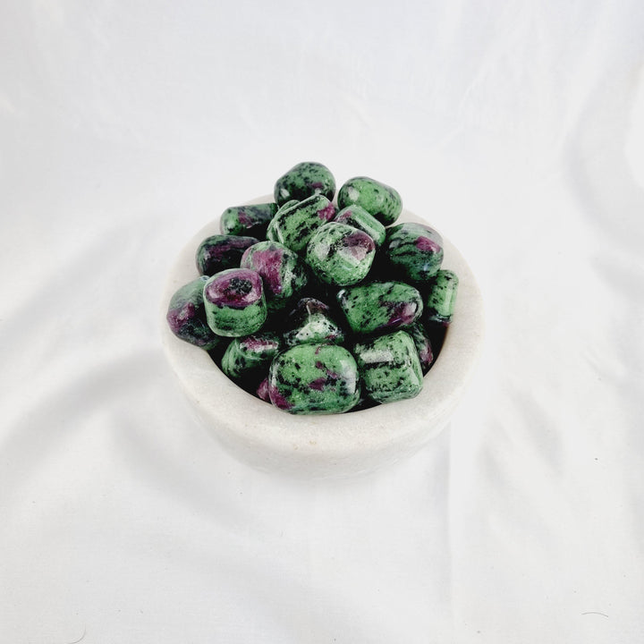 Ruby Zoisite Large Tumbleds
