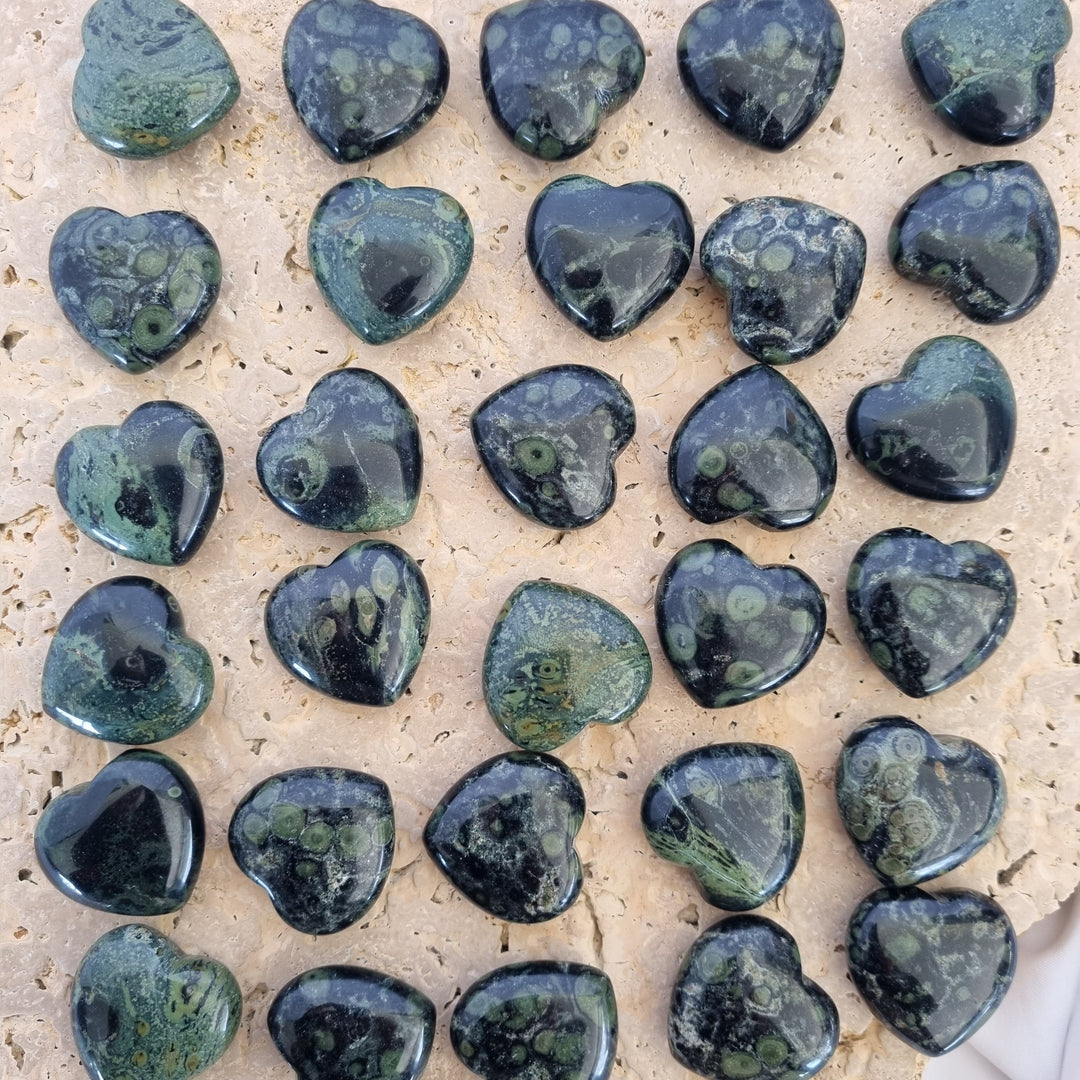 Kambaba Jasper Heart