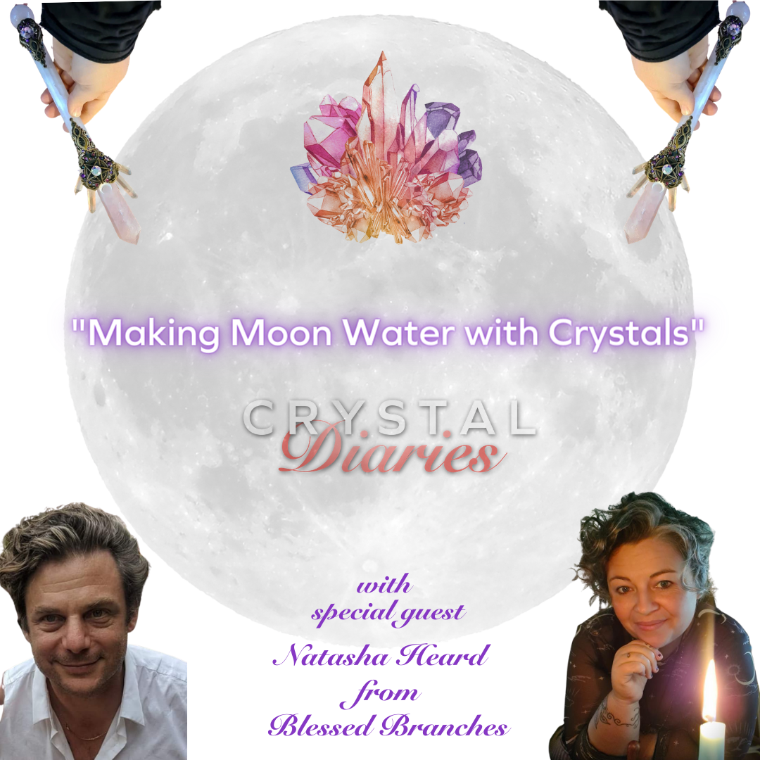 Making Moon Water with Crystals