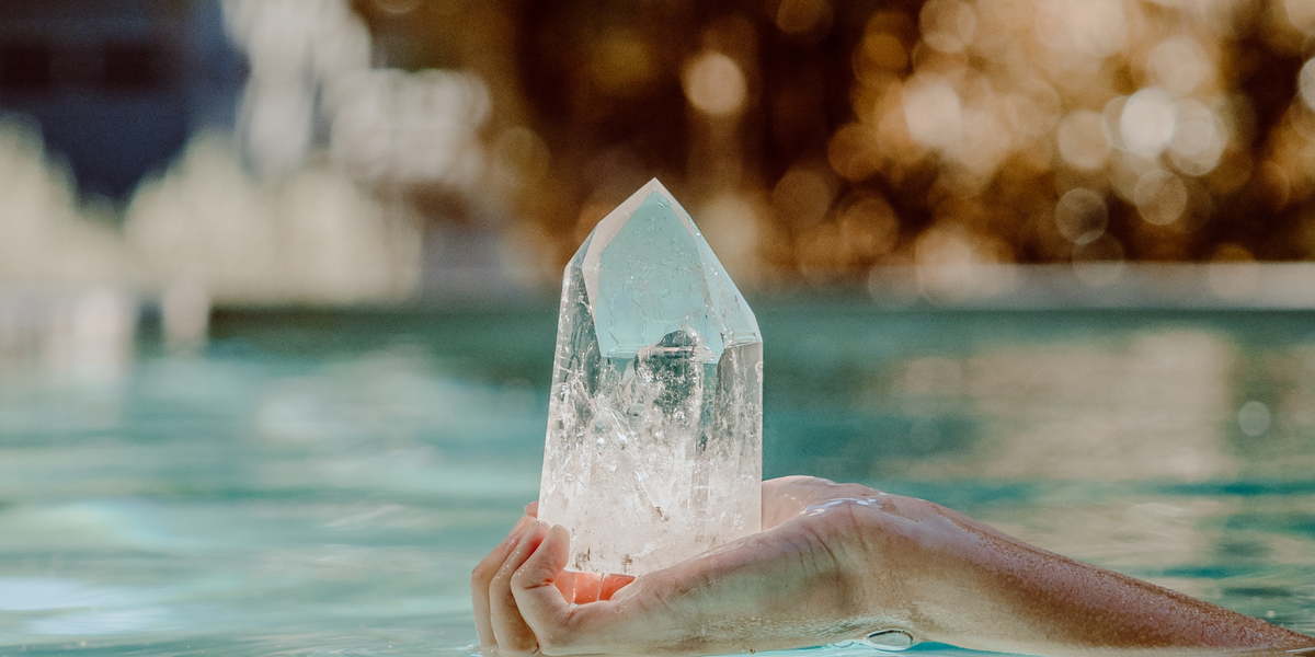 Clear quartz point — Pure Lightness New Arrivals