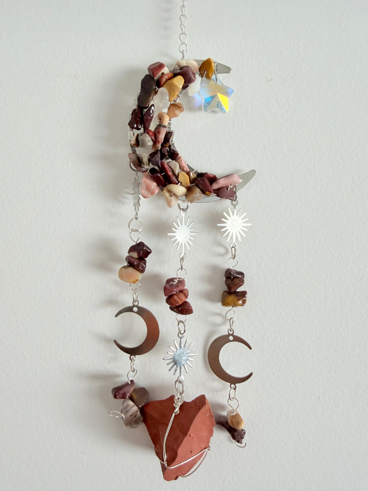 Mookaite Jasper Moon Catcher