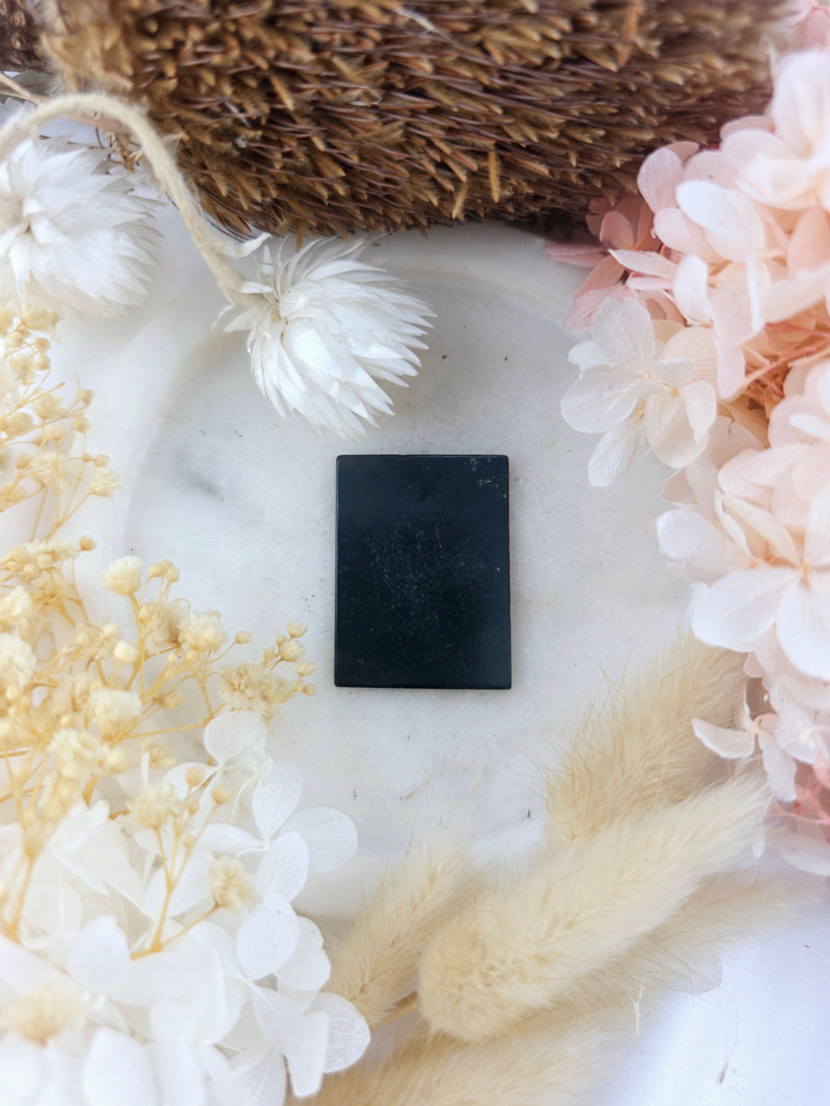 Shungite Mobile Plate 40mm — The Protective Shield