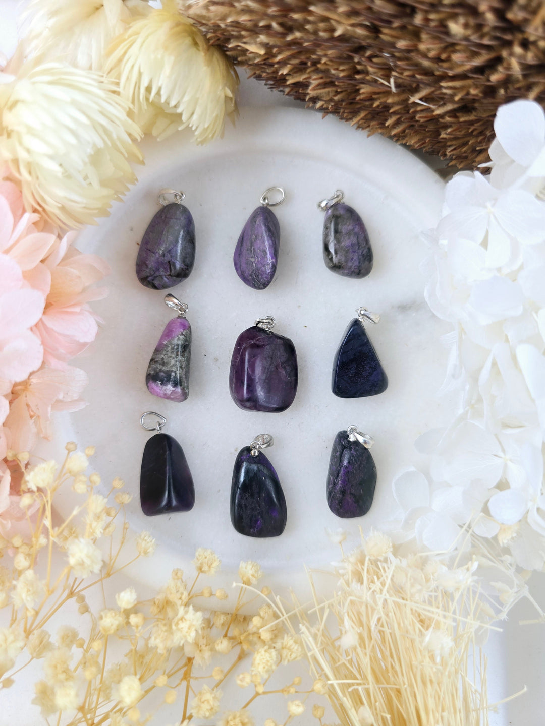 Sugilite Tumbled Pendant