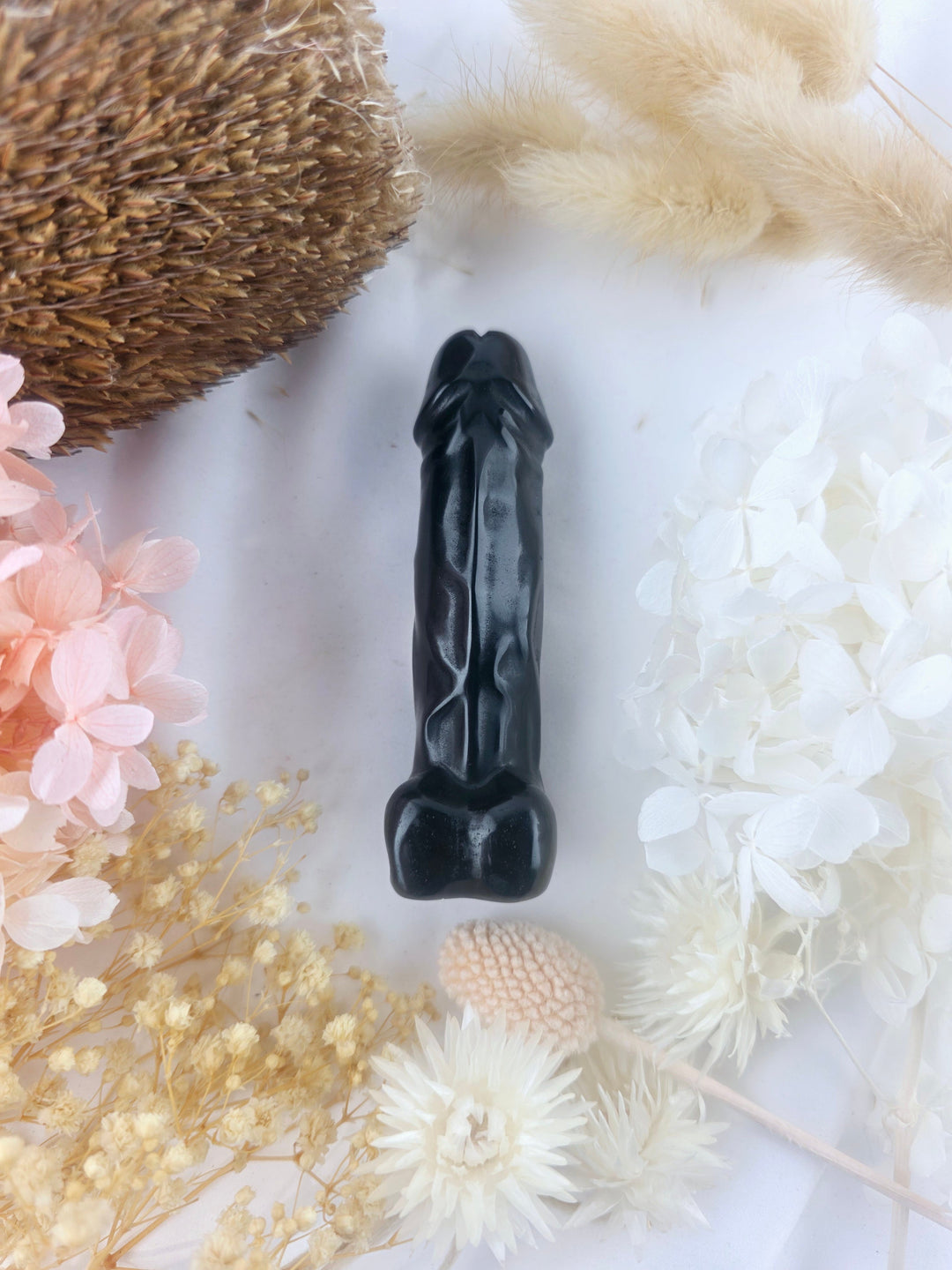 Black Obsidian Penis — Safe to Let Go