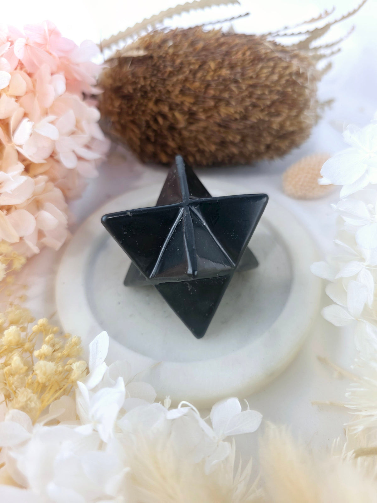 Shungite Large Merkaba — The Protective Shield