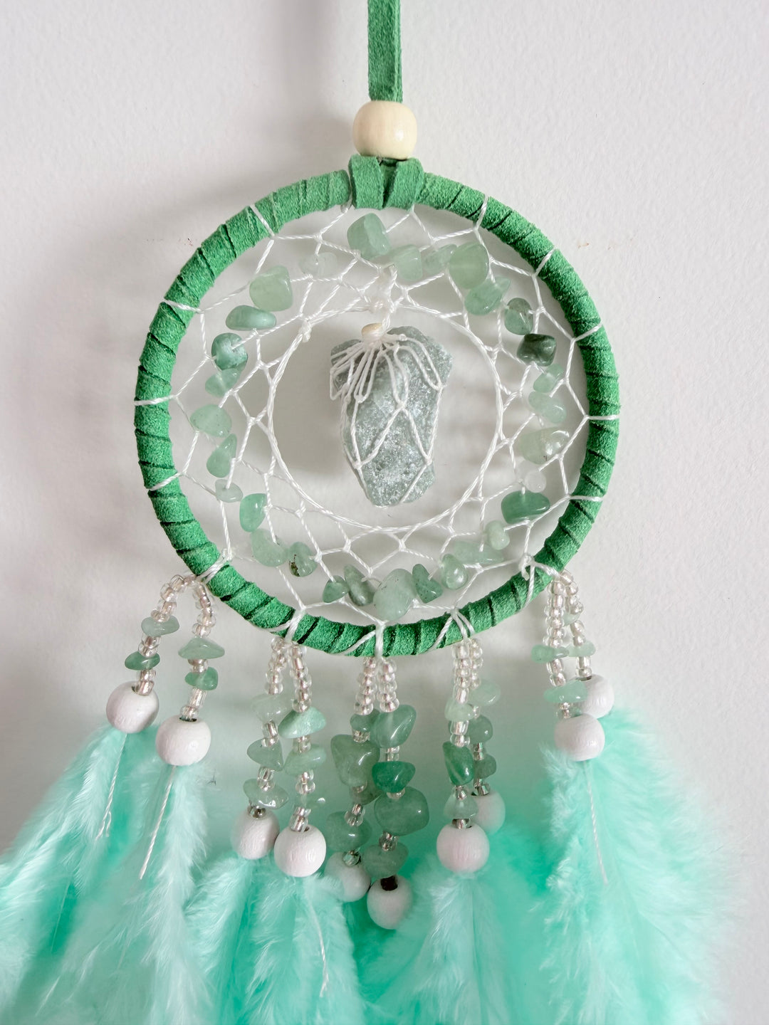 Green Aventurine Dream Catcher