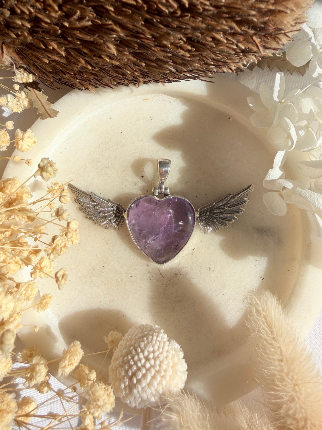 Ametrine Anahata Pendant