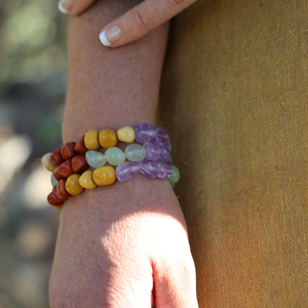 Chakra Bracelet - Tumbled