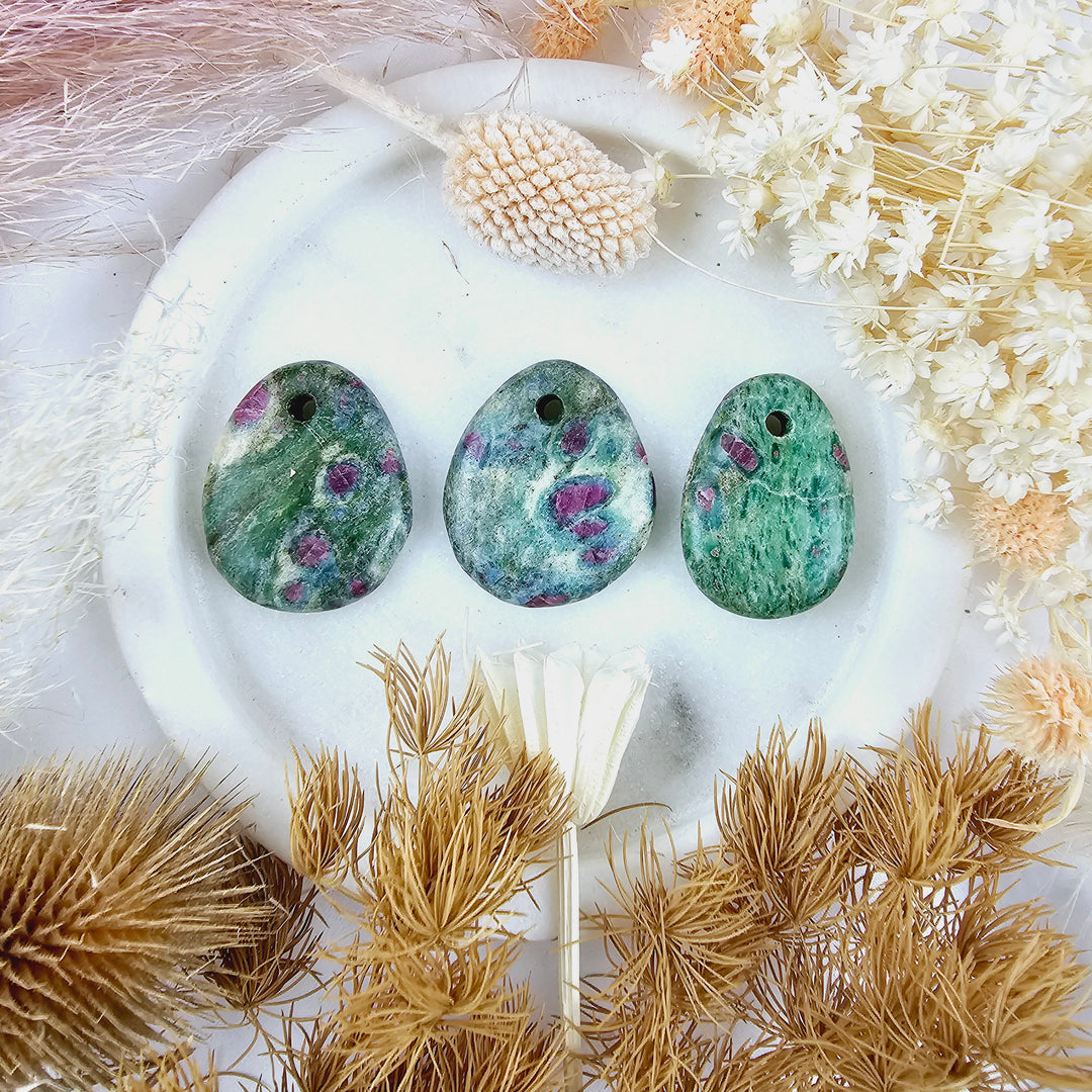 Ruby Fuchsite Pendant