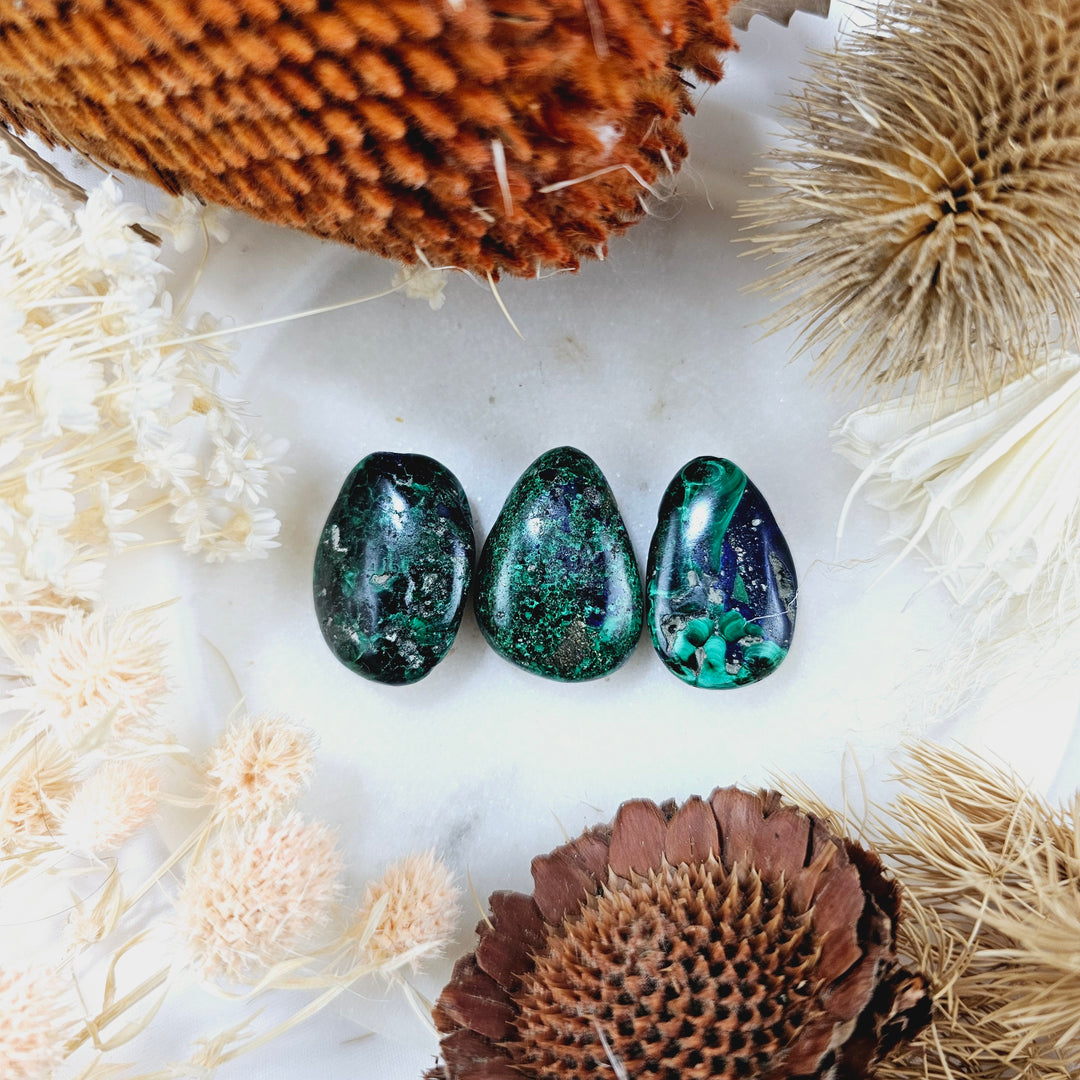 Azurite Malachite Pendant