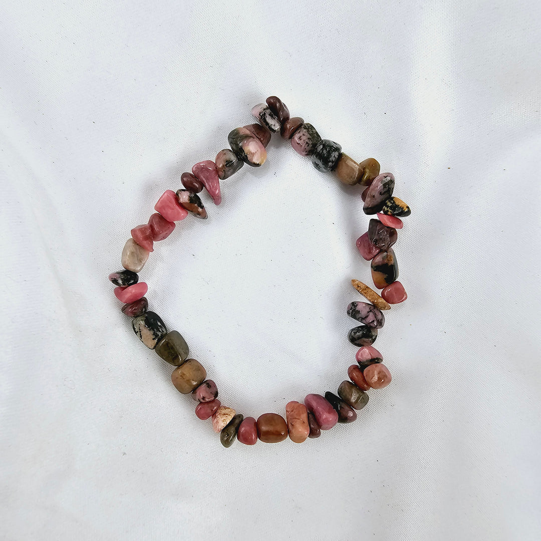 Rhodonite bracelet - Chip