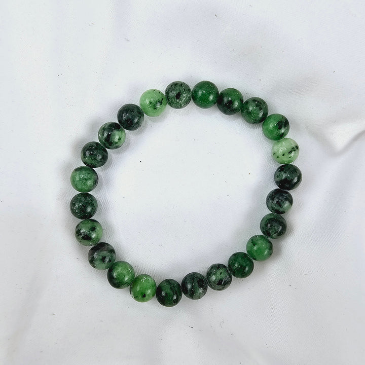 Ruby Zoisite Bracelet - 8mm