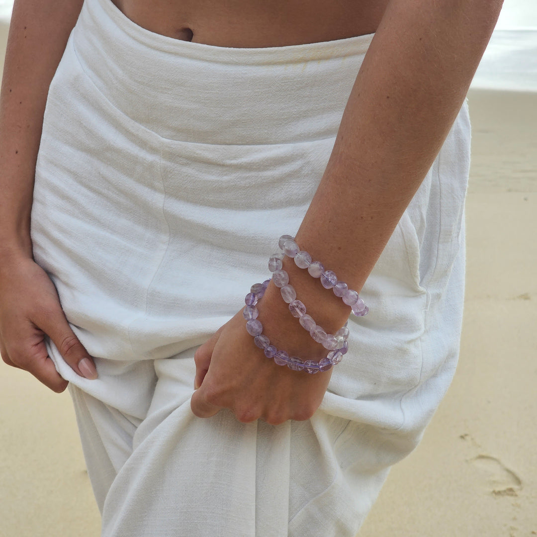 Amethyst Bracelet - Tumbled #1