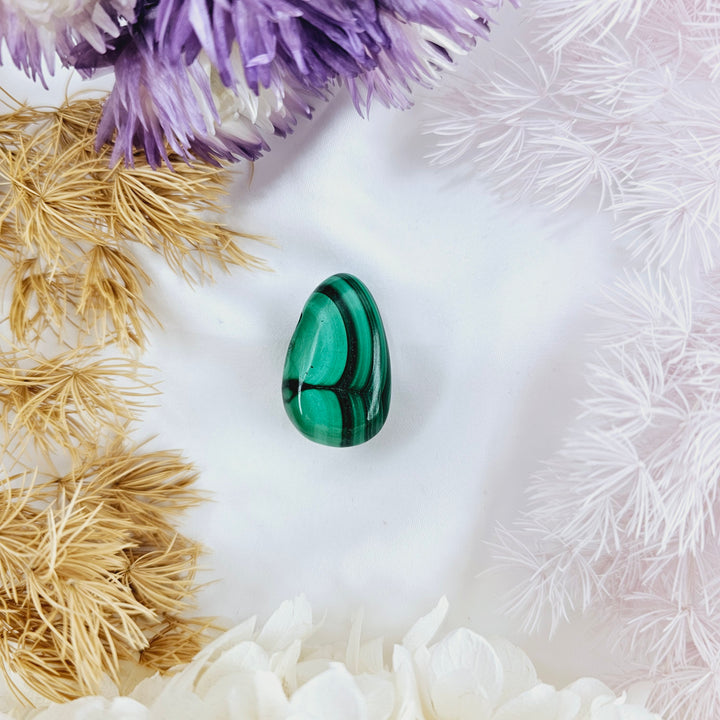 Malachite Tumbled Pendant