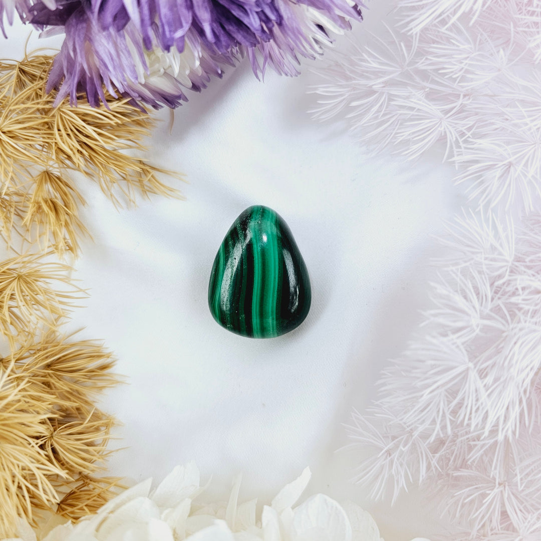 Malachite Tumbled Pendant