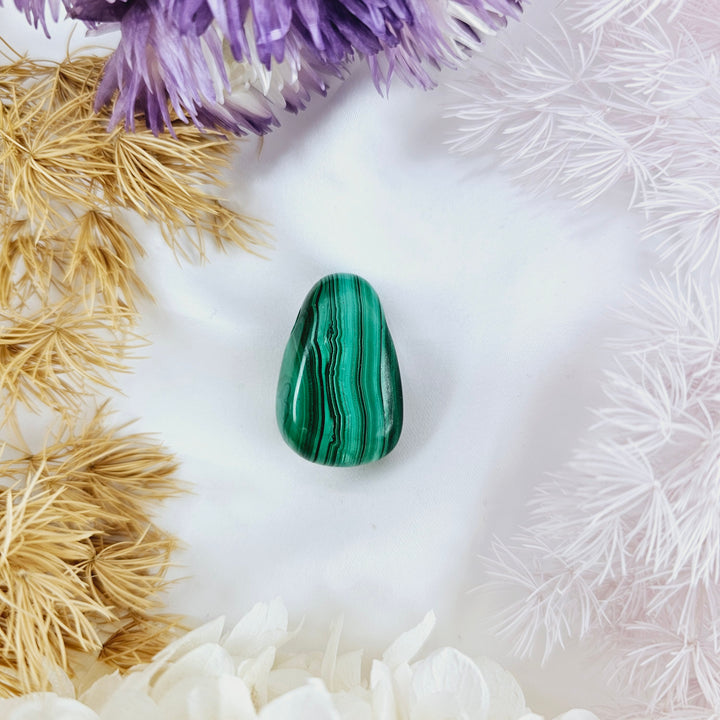 Malachite Tumbled Pendant