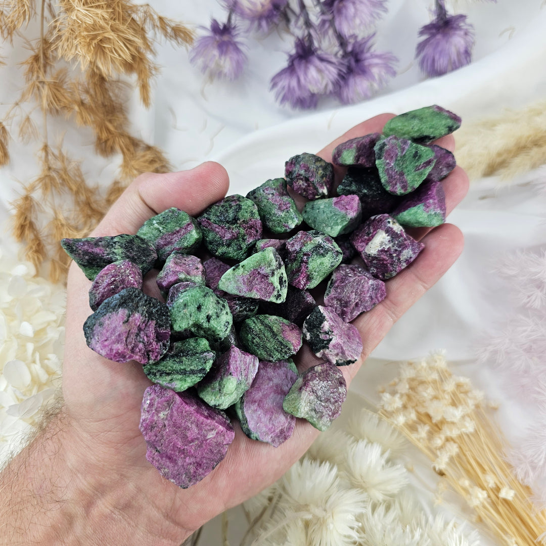 Ruby Zoisite Natural