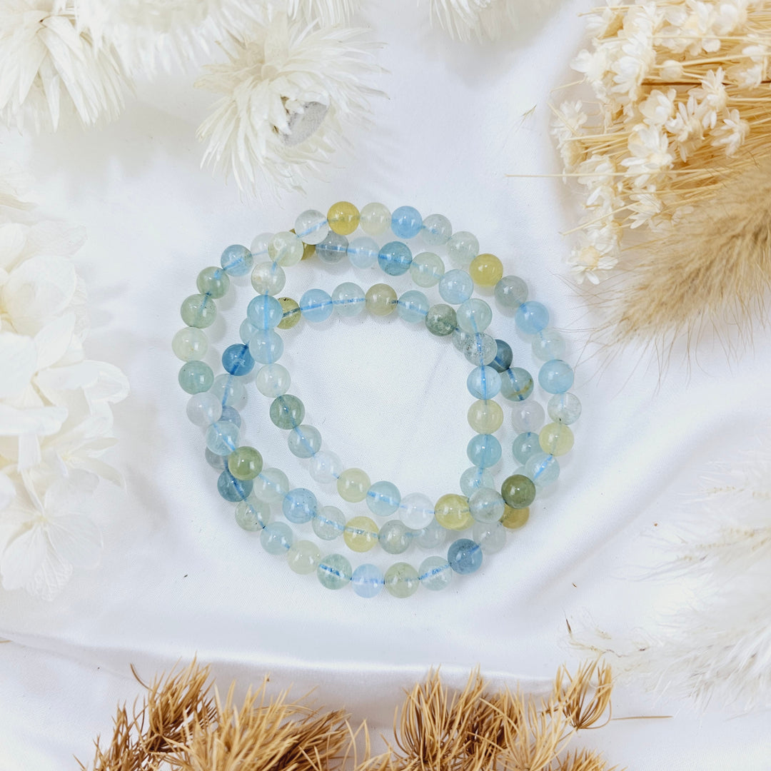 Aquamarine Bracelets -  5mm