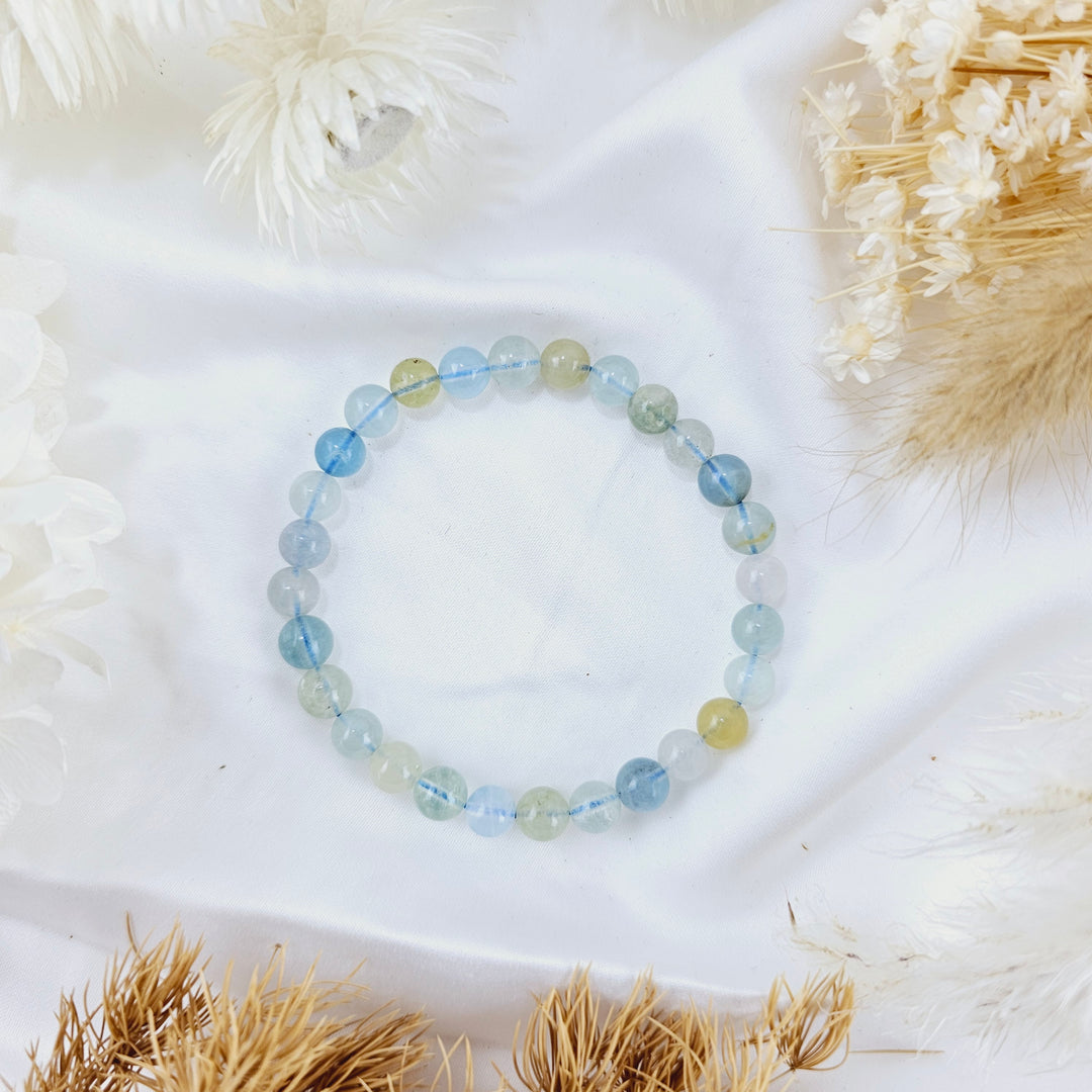 Aquamarine Bracelets -  5mm