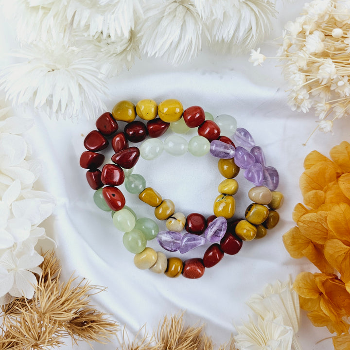 Chakra Bracelet - Tumbled