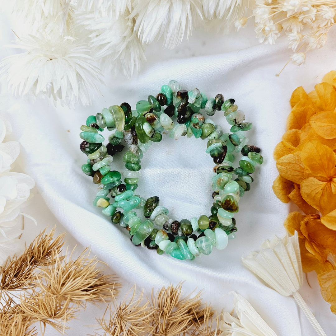 Chrysoprase Bracelet - Chip