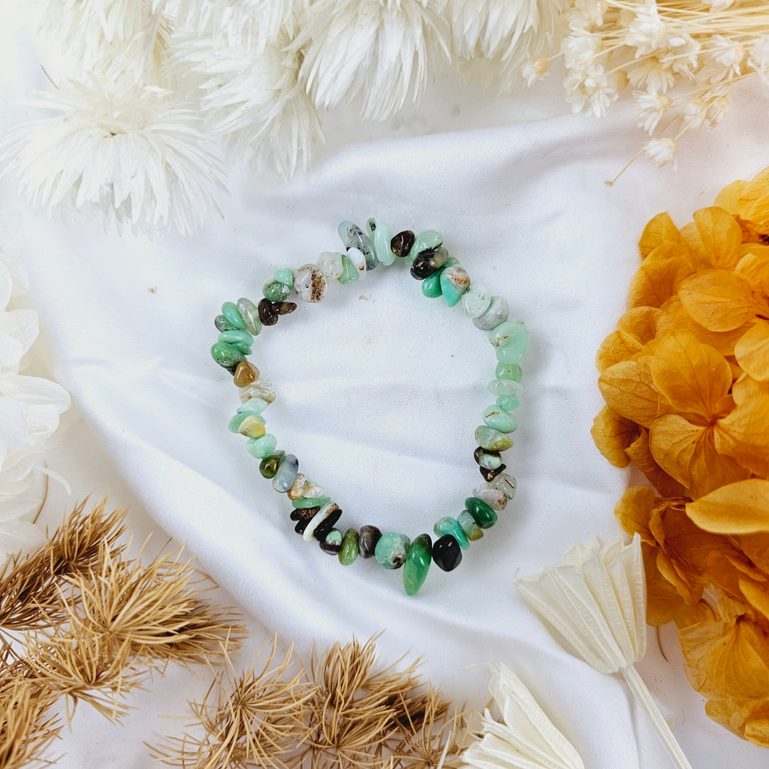 Chrysoprase Bracelet - Chip