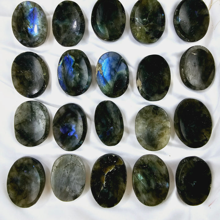 Labradorite Worry Stone — The Shield of Light