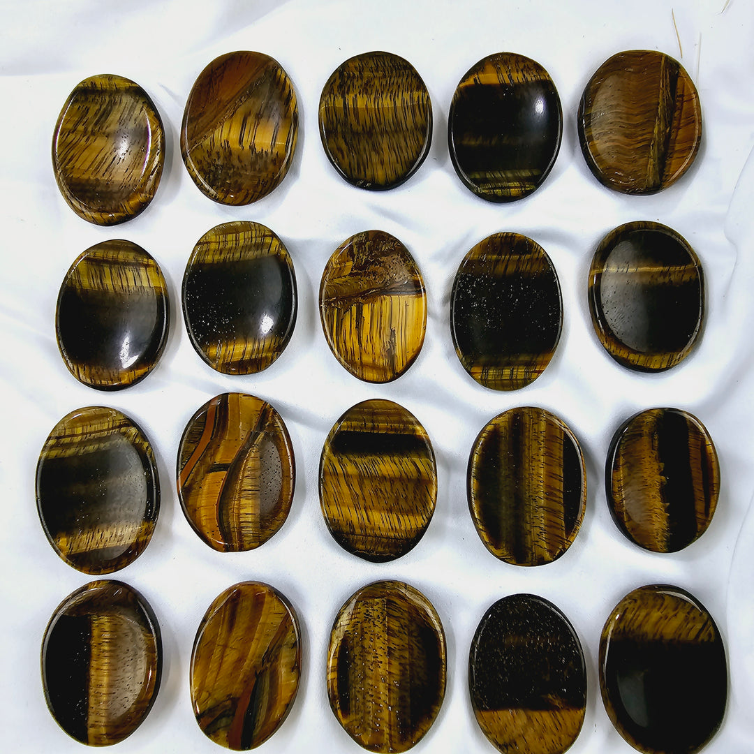 Tigers Eye Worry Stone