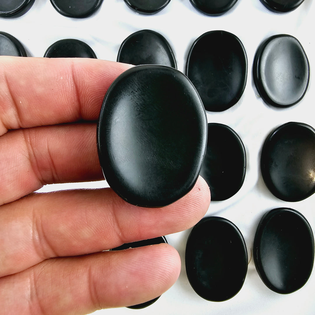 Black Obsidian Worry Stone