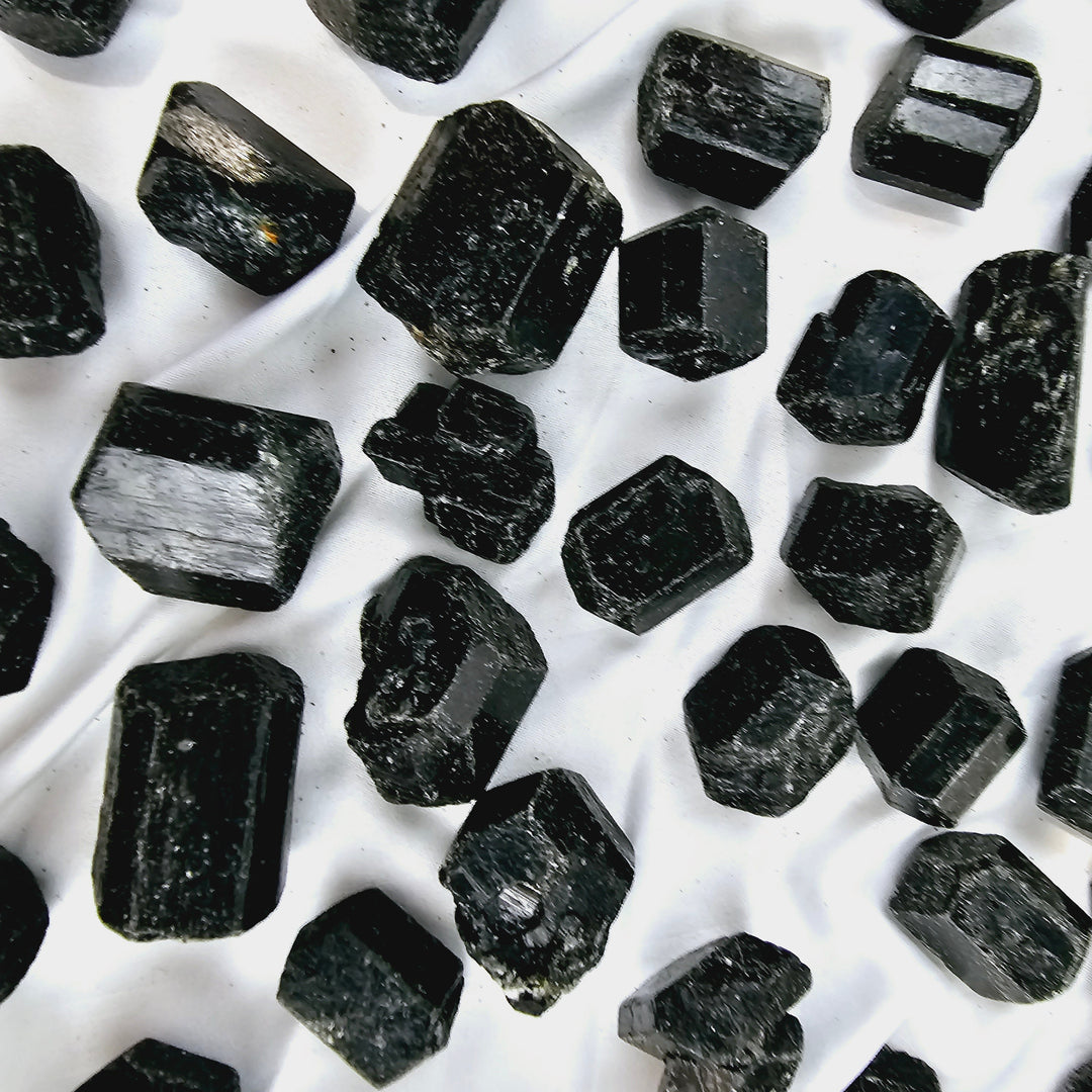 Raw Black Tourmaline included in The Protect Your Peace Set