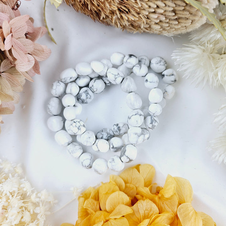 Howlite Bracelet - Tumbled