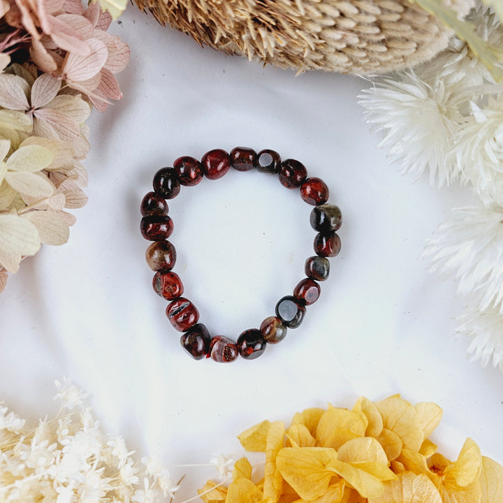 Red Jasper Bracelet - Tumbled